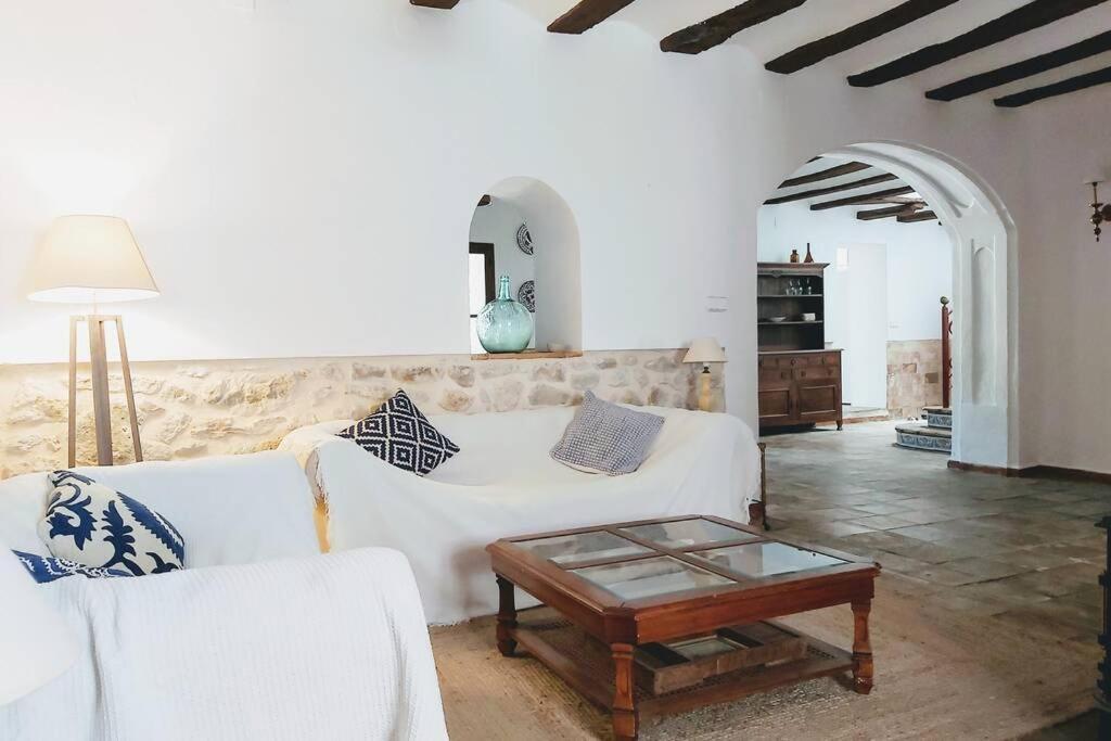 Casa Nicole Naturaleza, Montanas Y Piscina Privada En Alicante Carroja Luaran gambar