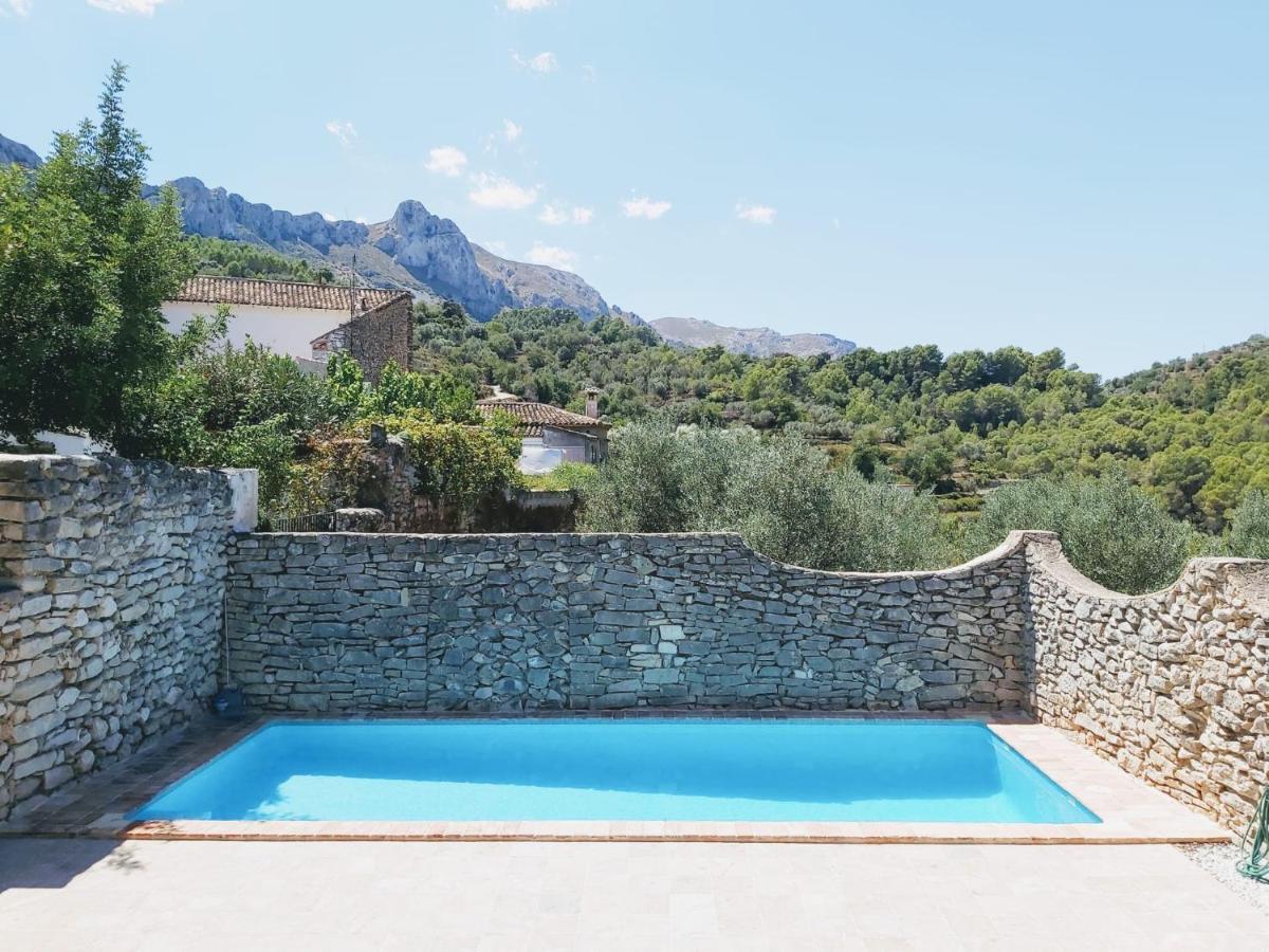 Casa Nicole Naturaleza, Montanas Y Piscina Privada En Alicante Carroja Luaran gambar