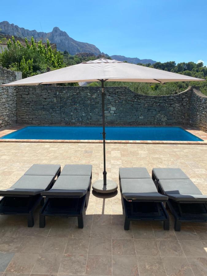 Casa Nicole Naturaleza, Montanas Y Piscina Privada En Alicante Carroja Luaran gambar