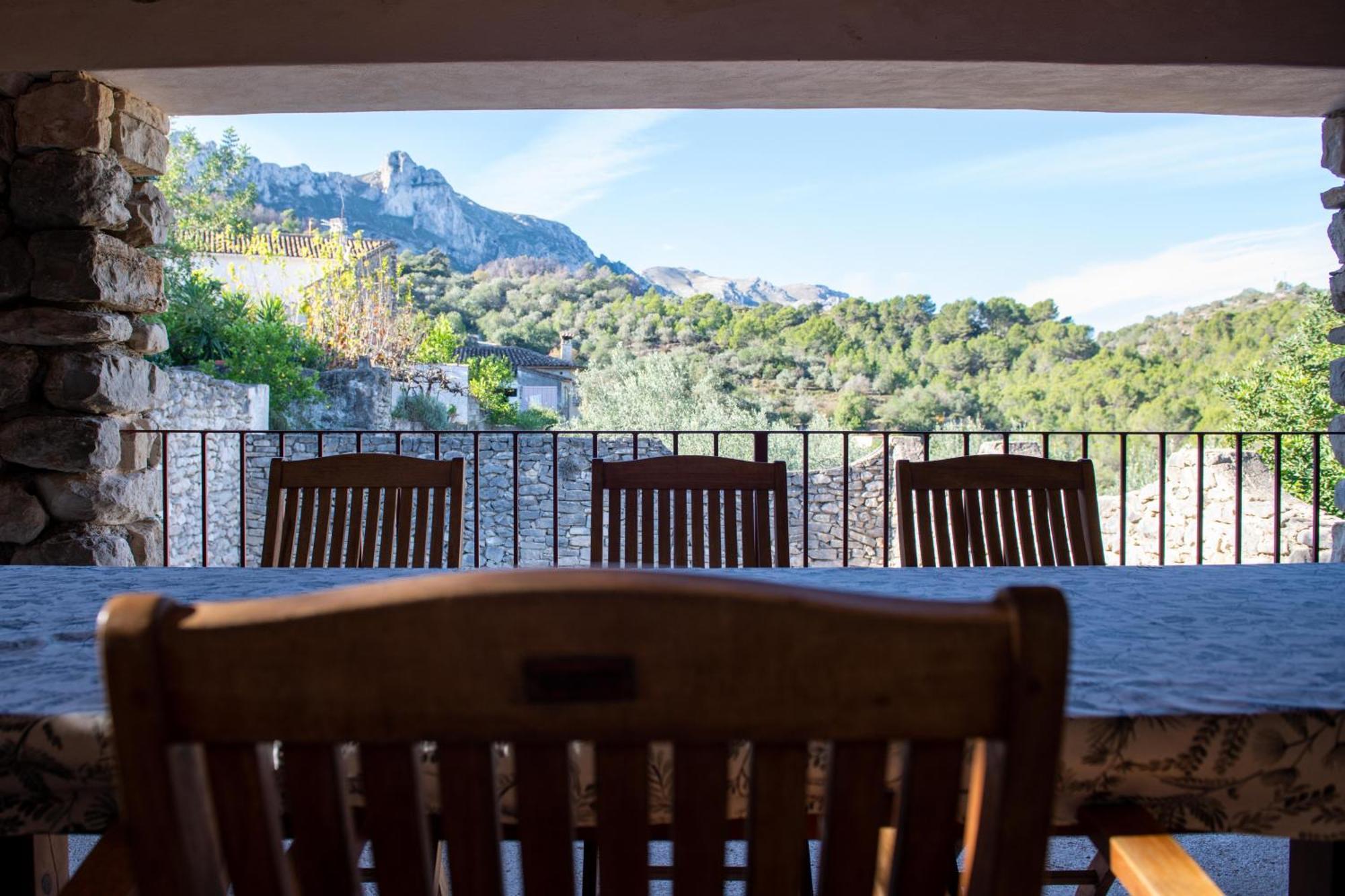 Casa Nicole Naturaleza, Montanas Y Piscina Privada En Alicante Carroja Luaran gambar